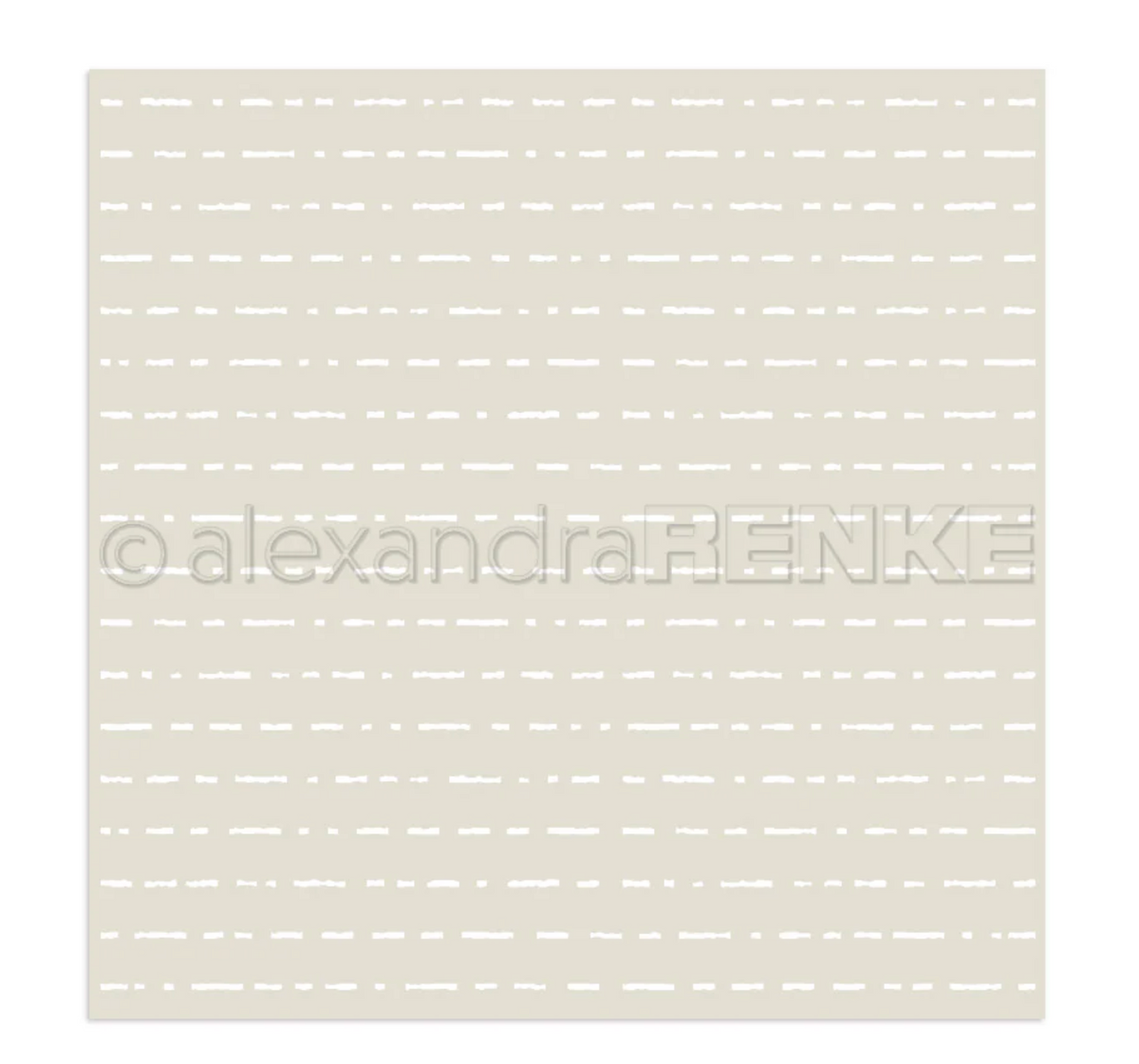 Stencil 'Gestrichelte Linien'- ST-AR-Ba0007- A.RENKE
