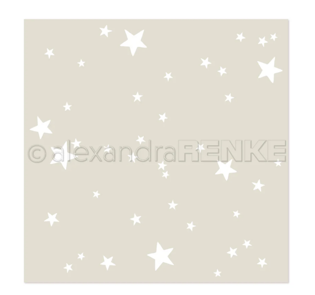 Stencil 'Sternenhimmel'- ST-AR-Ba0014- A.RENKE