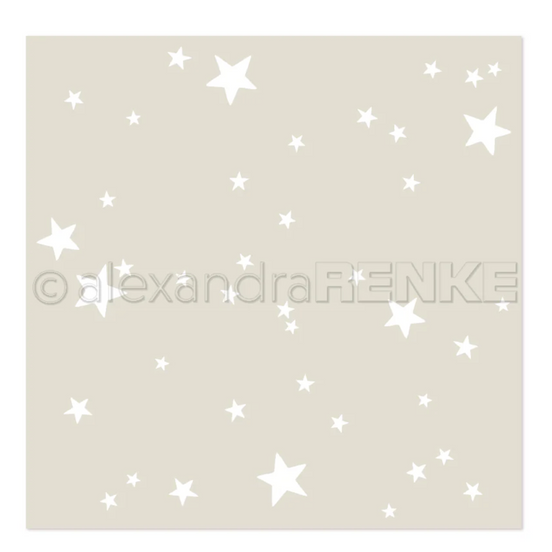 Stencil 'Sternenhimmel'- ST-AR-Ba0014- A.RENKE