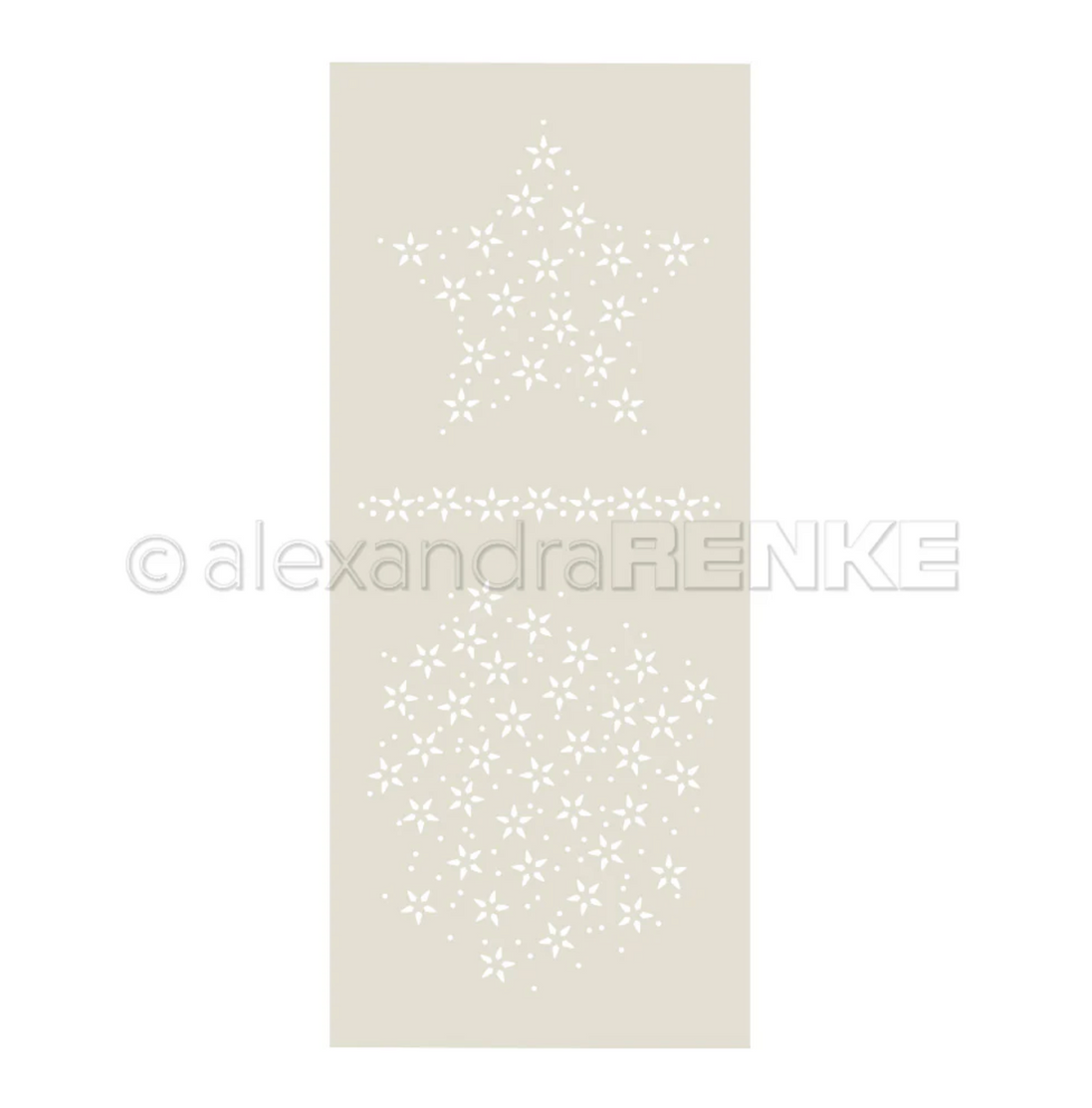 Stencil 'Formen aus Sternen '- ST-AR-Mu0095- A.RENKE