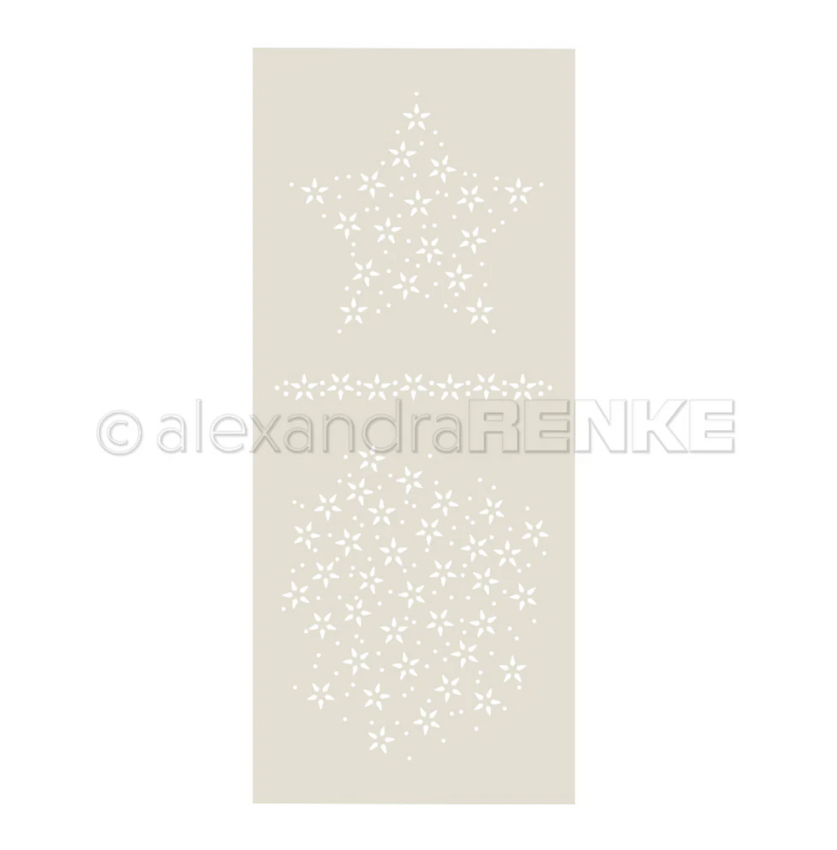 Stencil 'Formen aus Sternen '- ST-AR-Mu0095- A.RENKE