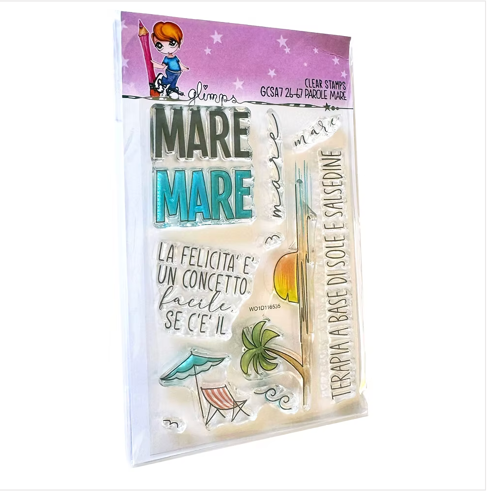 Set Timbri PAROLE MARE - GCSA7 26-67 GLIMPS