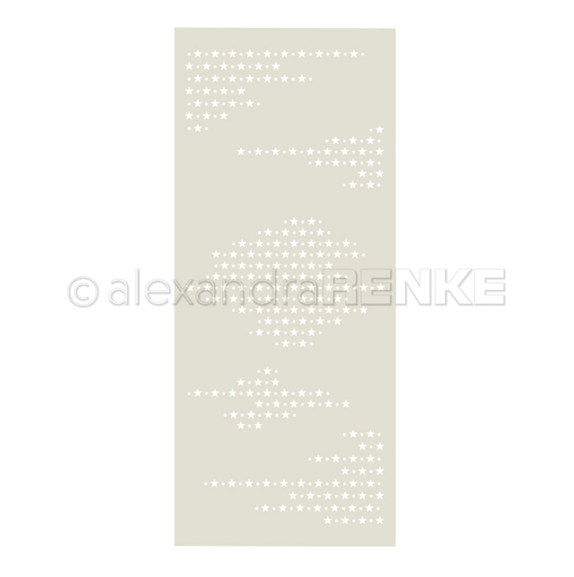 BUNDLE 2 Stencils 'STARS'- ST-AR-Mu0095-96- A.RENKE