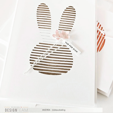 Fustella PAPPcutie 'Rabbit head' -D-AR-Os0054 - A.RENKE