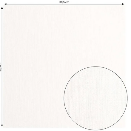 Cardstock Texture Sheet - IVORY 2928-102 Florence