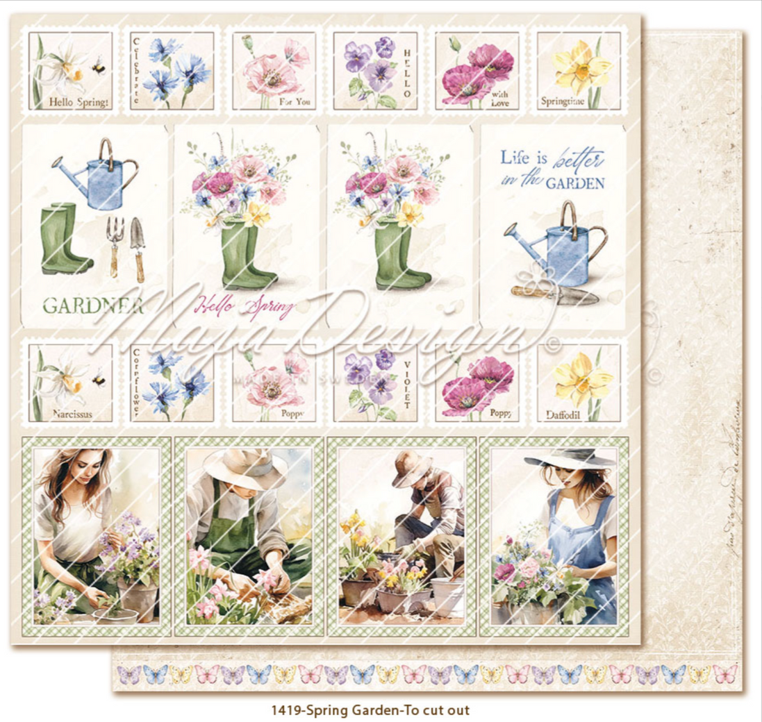 Collection Pack "SPRING GARDEN - Collection pack" - 1426 - MAJA DESIGN