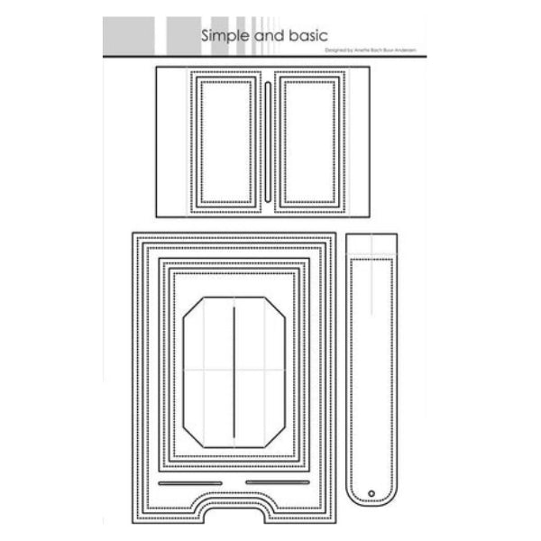 SBD625  Set Fustelle ""Pop-up Giftcardholder" - Simple and Basic