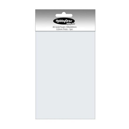 HGA007 BIADESIVO spessorato 0,5 mm  in FOGLIO - HOBBY GROS