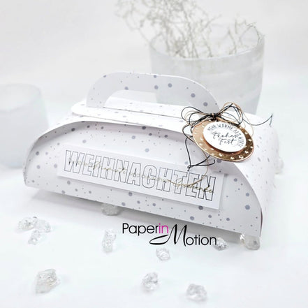 CD-Die-2449 Set Fustelle Küchleinbox lang- CREATIVE DEPOT