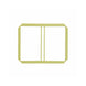 DU002 Dima per PORTA Post-it  126X77 apertura verticale