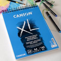 Blocco XL® Black C400039086 - Canson - A4 - 150g - 40 fogli