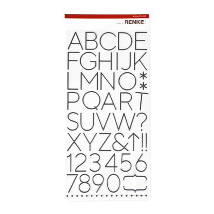 Alpha Stickers 'Amplifier Shapes'- AS-AR-Ty0003- A.RENKE