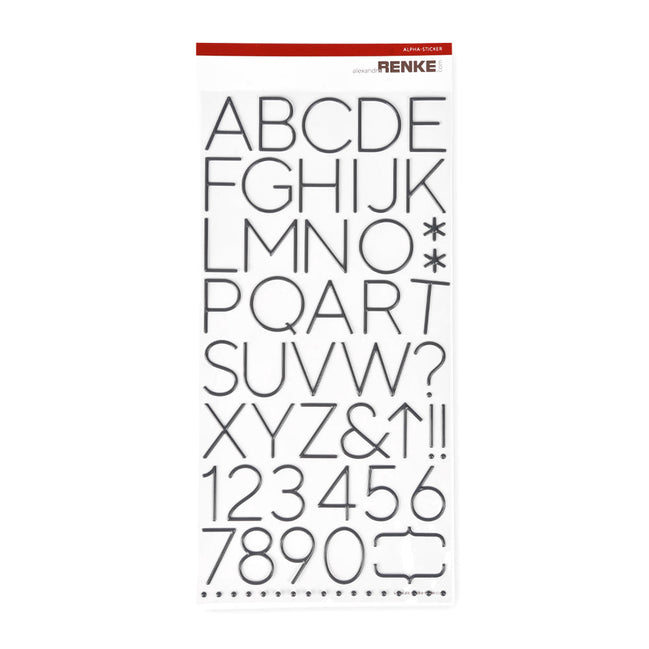 Alpha Stickers 'Amplifier Shapes'- AS-AR-Ty0003- A.RENKE