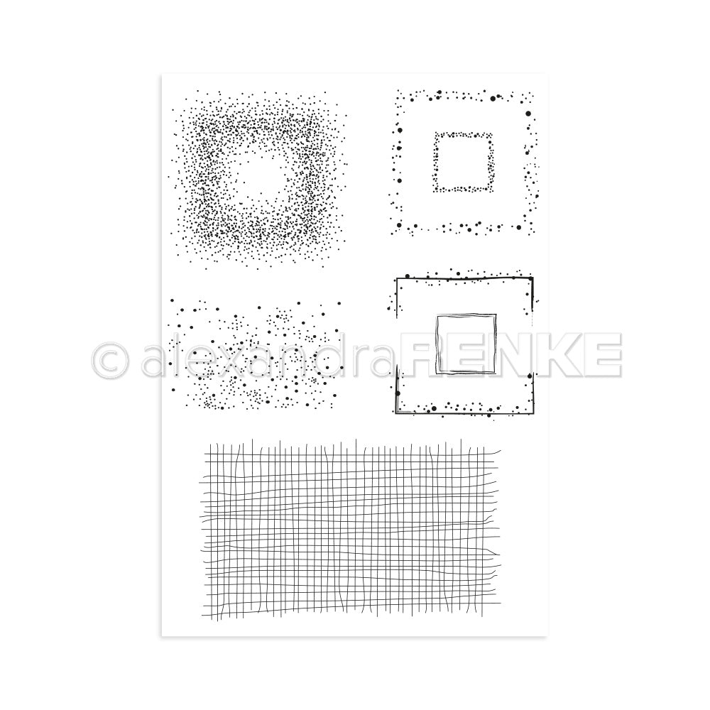 Clear stamp set "Accentuation-Areas" CS-AR-BA0002 - A.RENKE