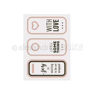 CE-AR-Ba0005 Cut &amp; Emboss Folder '3 Tags' - A.RENKE