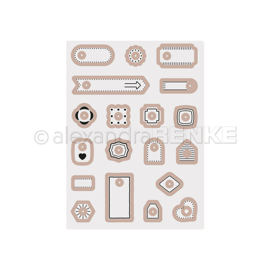CE-AR-Ba0006 Cut &amp; Emboss Folder 'Amplifier Shapes' - A.RENKE
