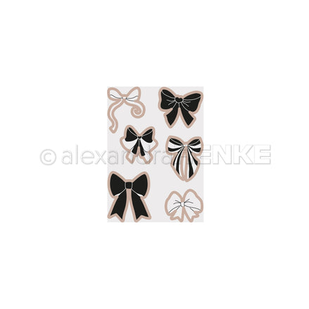 CE-AR-Ba0008 Cut &amp; Emboss Folder 'Bow Splendor' - A.RENKE