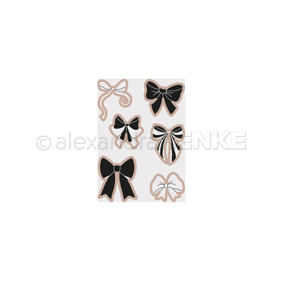 CE-AR-Ba0008 Cut & Emboss Folder 'Bow Splendor' - A.RENKE