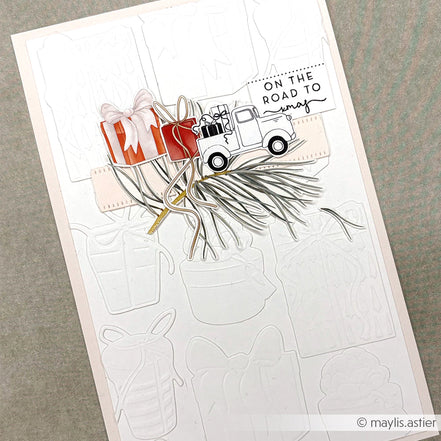 CE-AR-Ba0009 Cut &amp; Emboss Folder 'Joy Package' - A.RENKE