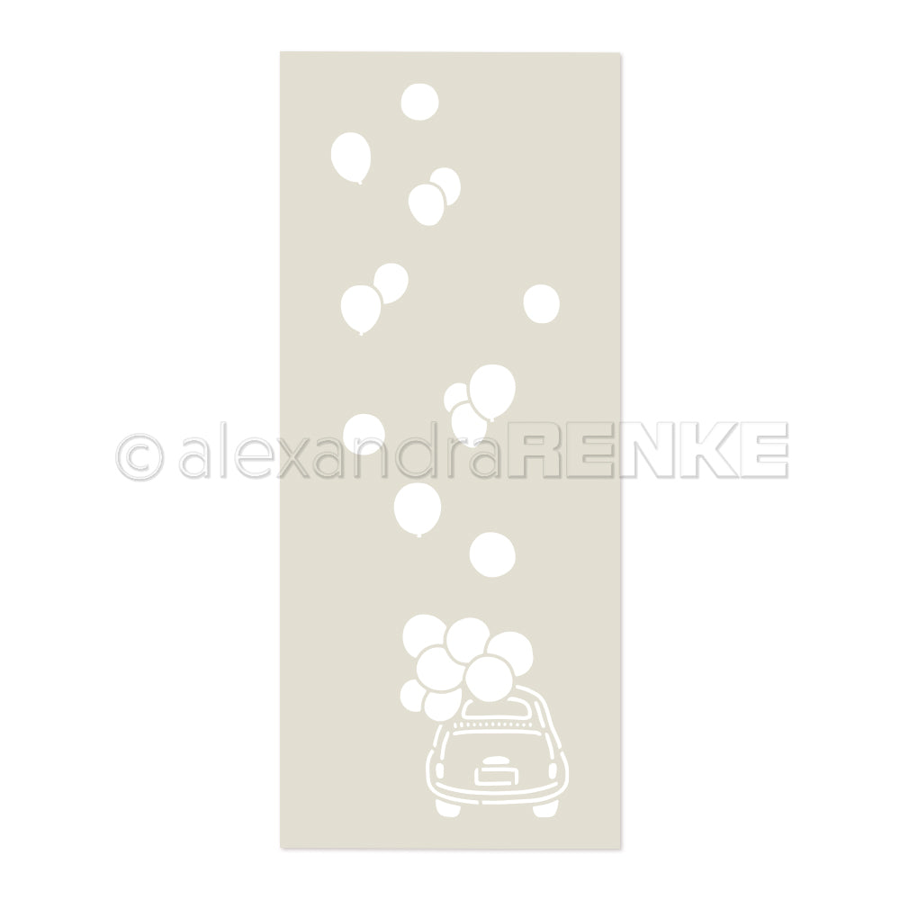 ST-AR-Ba0030 Stencil 'Fröhliche Fahrt'- A.RENKE