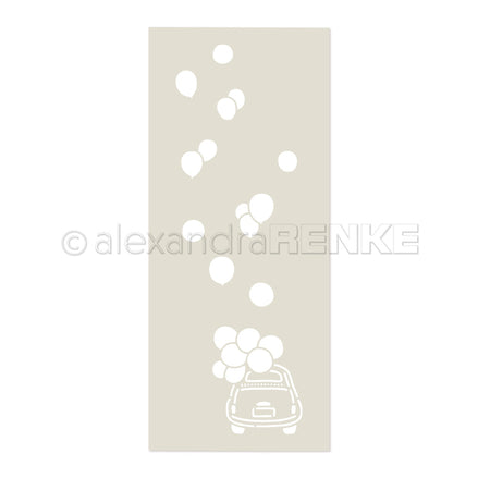ST-AR-Ba0030 Stencil 'Fröhliche Fahrt'- A.RENKE