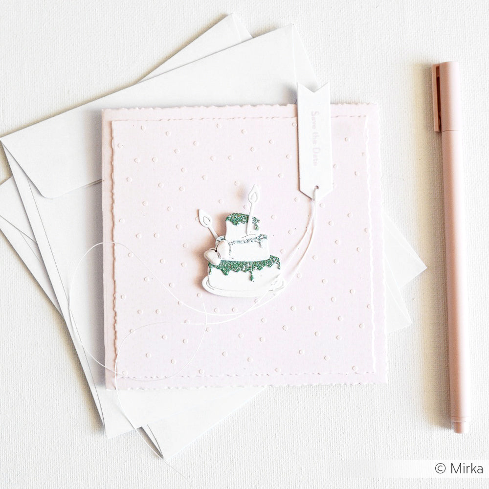 D-AR-Ba0248 Set Fustelle 'Cake with candles' - A. RENKE