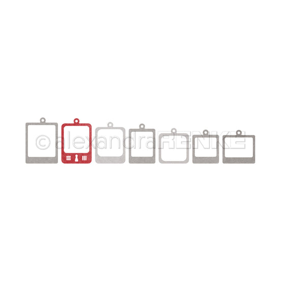 D-AR-Ba0265 Set Fustelle 'Small Polaroid Frame Set'  - A.RENKE