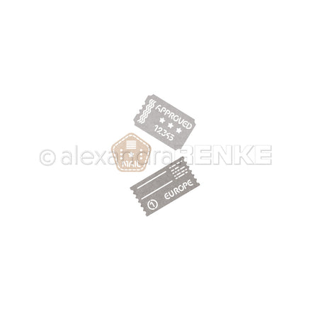 Set Fustelle 'Tickets Approved '- D-AR-BA0288 - A.RENKE