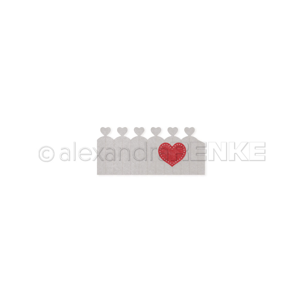 Set Fustelle 'Rosette with hearts 1' - D-AR-Ba0325 - A. RENKE