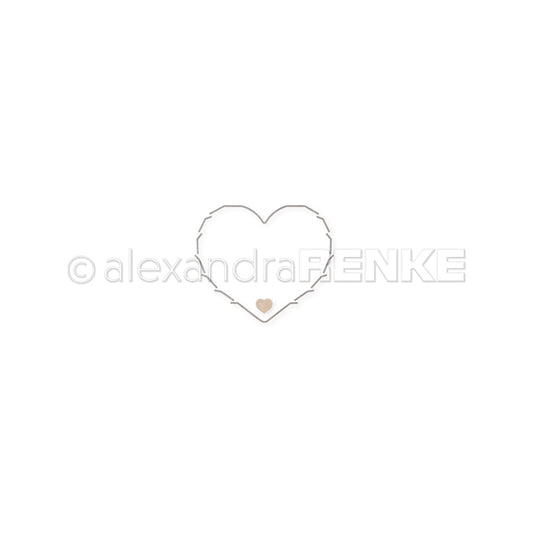 Fustella 'Tear frame heart' - D-AR-903 - A. RENKE