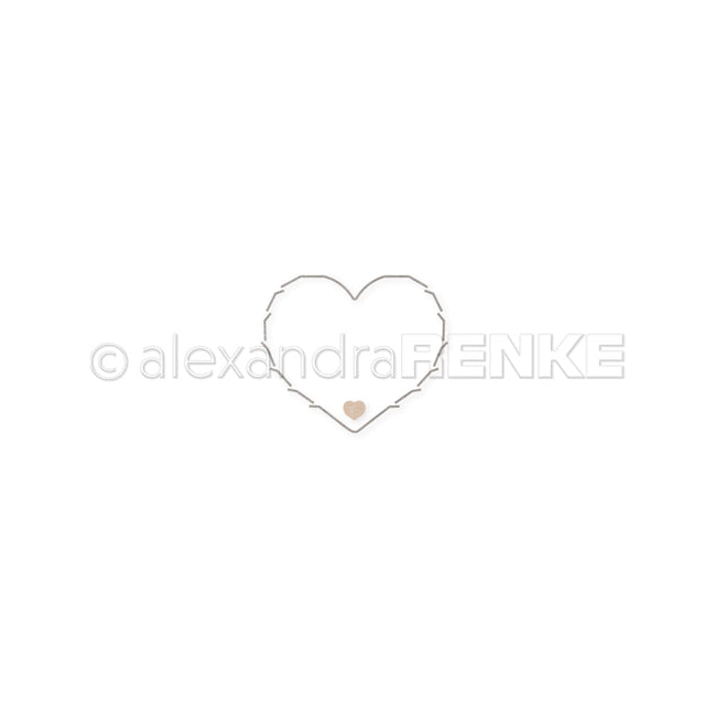 Fustella 'Tear frame heart' - D-AR-903 - A. RENKE