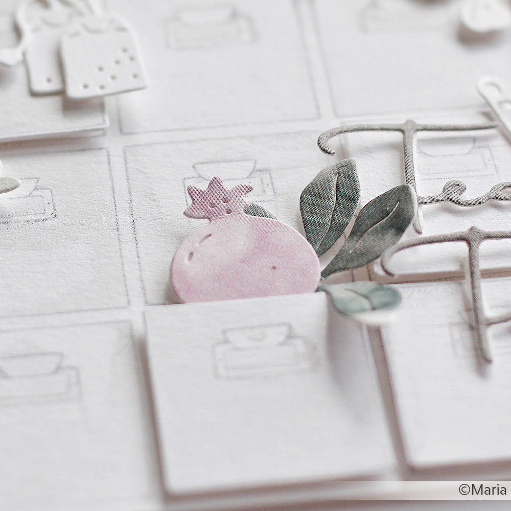 D-AR-BA0347 Set Fustelle  'Tea for 2 Set' - A.RENKE