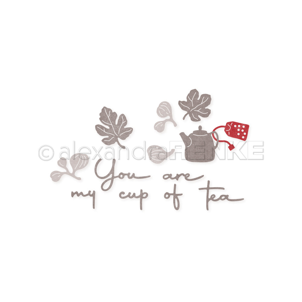 D-AR-BA0344 Die Set 'My cup of tea Set' - A.RENKE 