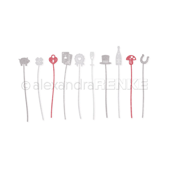 D-AR-Ba0391 Set Fustelle  'Glück am Stiel' A.RENKE (Copia)