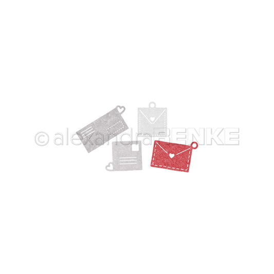 Set fustelle  'Letters from heart set 1'- D-AR-BA0406 - A.RENKE
