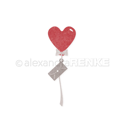 'Heart Balloon Greetings' die set - D-AR-BA0416 - A.RENKE
