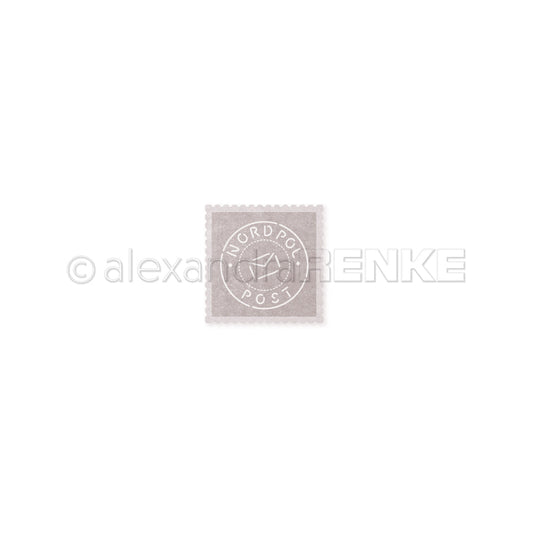 Set Fustelle 'Postage stamp label North Pole Post' -D-AR-Ba0460 - A.RENKE