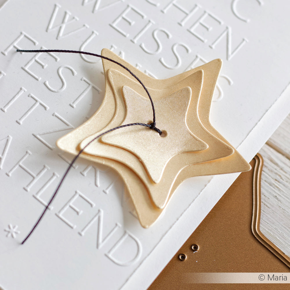 Star Buttons Die Set - D-AR-Ba0475 - A.RENKE