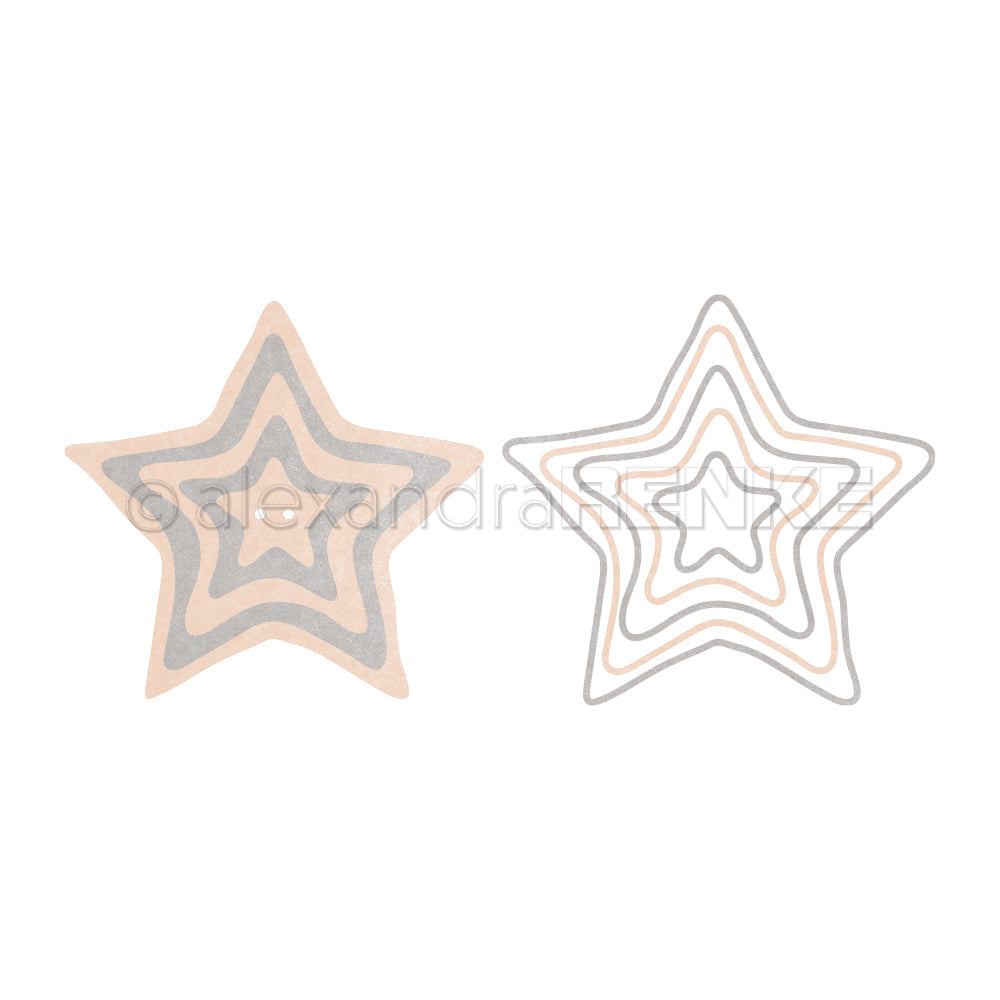 Star Buttons Die Set - D-AR-Ba0475 - A.RENKE
