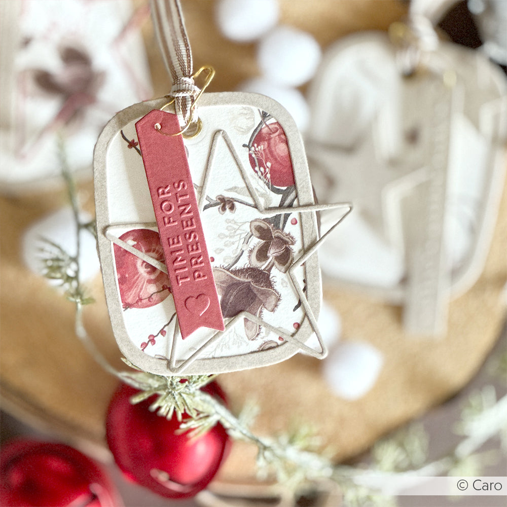 PAPPcutie die set 'Rounded Rectangle Frame with confetti' -D-AR-Ba0481 - A.RENKE