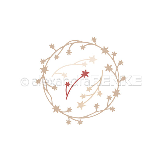Set Fustelle "Sparkling Star Wreath 1"- D-AR-Ba0496 - A.RENKE