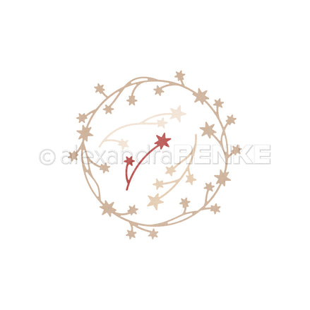 Set Fustelle "Sparkling Star Wreath 1"- D-AR-Ba0496 - A.RENKE