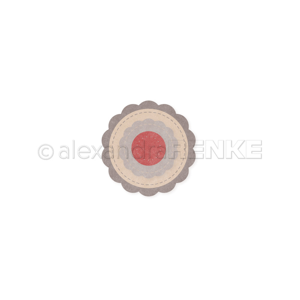 Set Fustelle 'Round Flower Layered Labels' - D-AR-Ba0499 - A.RENKE