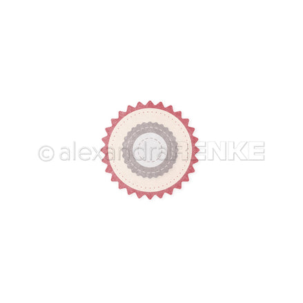 Die set 'Round layered labels with spikes' - D-AR-Ba0500 - A.RENKE