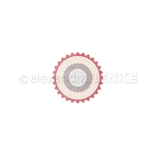 Set Fustelle 'Round layered labels with spikes' - D-AR-Ba0500 - A.RENKE