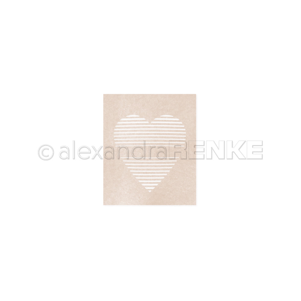D-AR-Ba0548 Fustella PAPPcutie 'Lamellen heart' -  A.RENKE