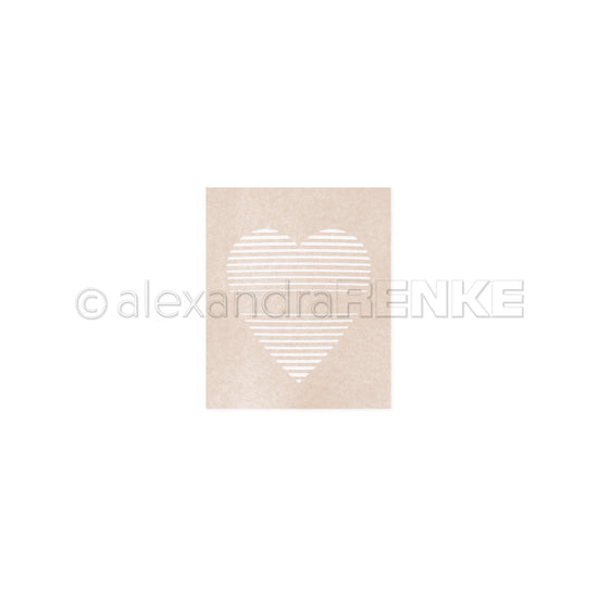 D-AR-Ba0548 Fustella PAPPcutie 'Lamellen heart' -  A.RENKE