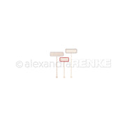 Set Fustelle 'Layered Labels Square' -D-AR-Ba0567 - A.RENKE