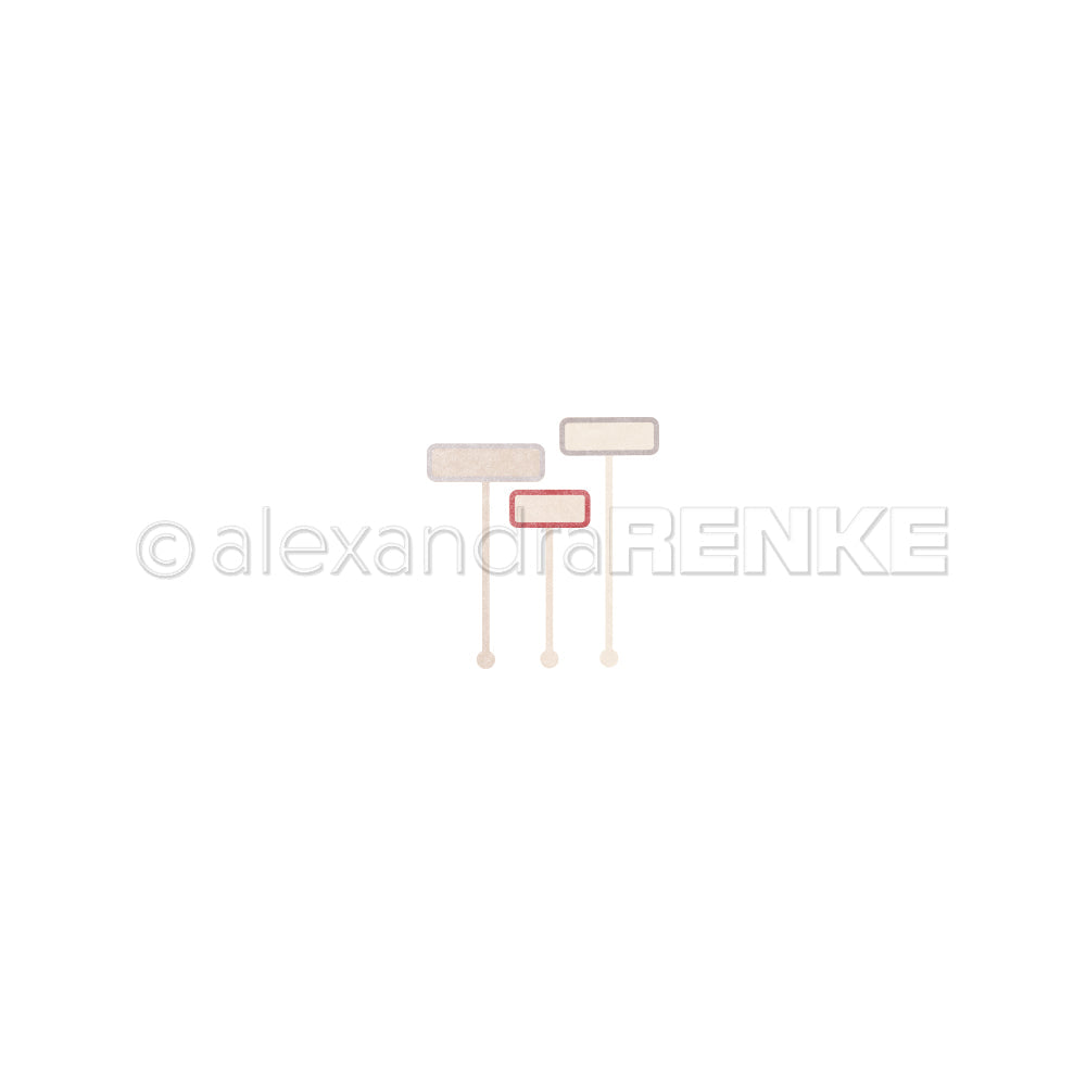 Set Fustelle 'Layered Labels Square' -D-AR-Ba0567 - A.RENKE