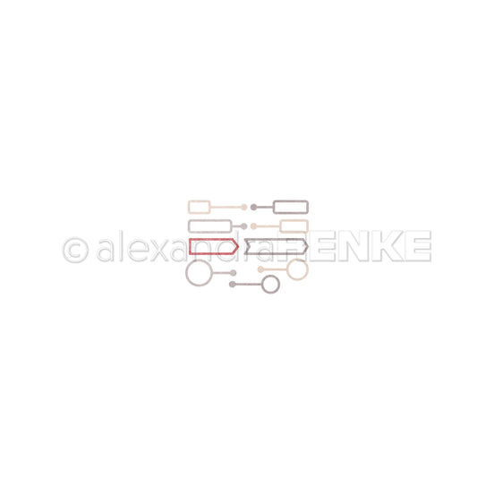 Set Fustelle 'Highlighter set' -D-AR-Ba0568 - A.RENKE